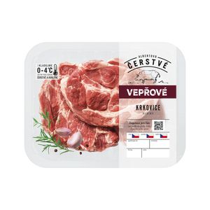 Vepřová krkovice s kostí plátky