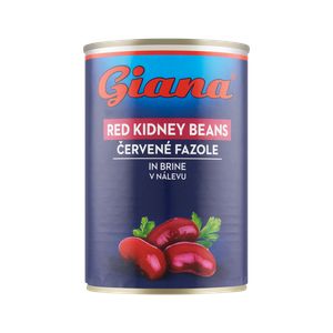 Giana fazole červené