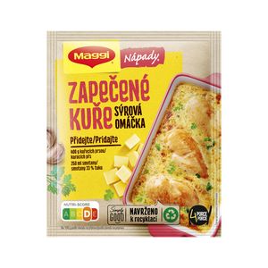 Maggi Nápady zapečené kuře sýrová omáčka