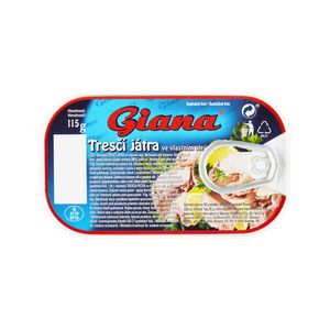 Giana tresčí játra ve vlastním oleji