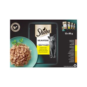 Sheba kapsičky Delikatese drůbeží výběr v želé