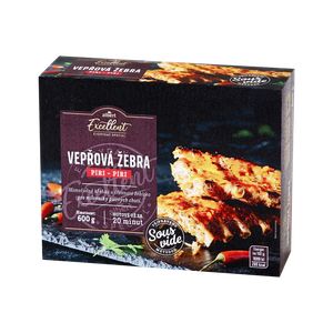 Albert Excellent SousVide vepřová žebra Piri piri