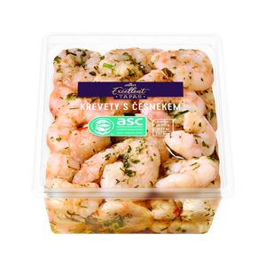 Albert Excellent Tapas krevety s česnekem