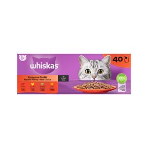 Whiskas kapsičky klasické pokrmy ve šťávě
