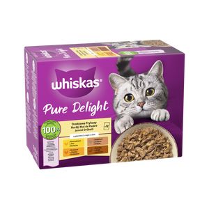 Whiskas kapsičky Pure Delight drůbeží v želé