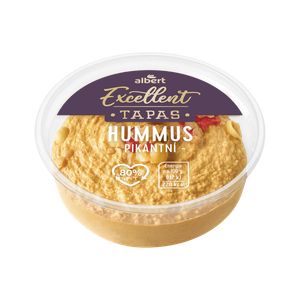 Albert Excellent Tapas hummus pikantní