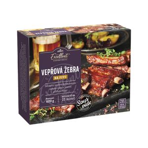 Albert Excellent SousVide vepřová žebra na pivu