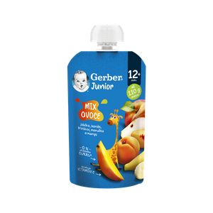 Gerber ovocný příkrm Junior, mix ovoce