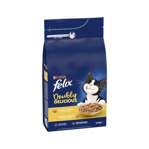Felix Doubly Delicious kuřecí a krůtí