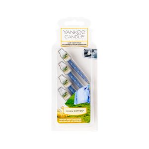 Yankee Candle kolíčky do auta Clean Cotton